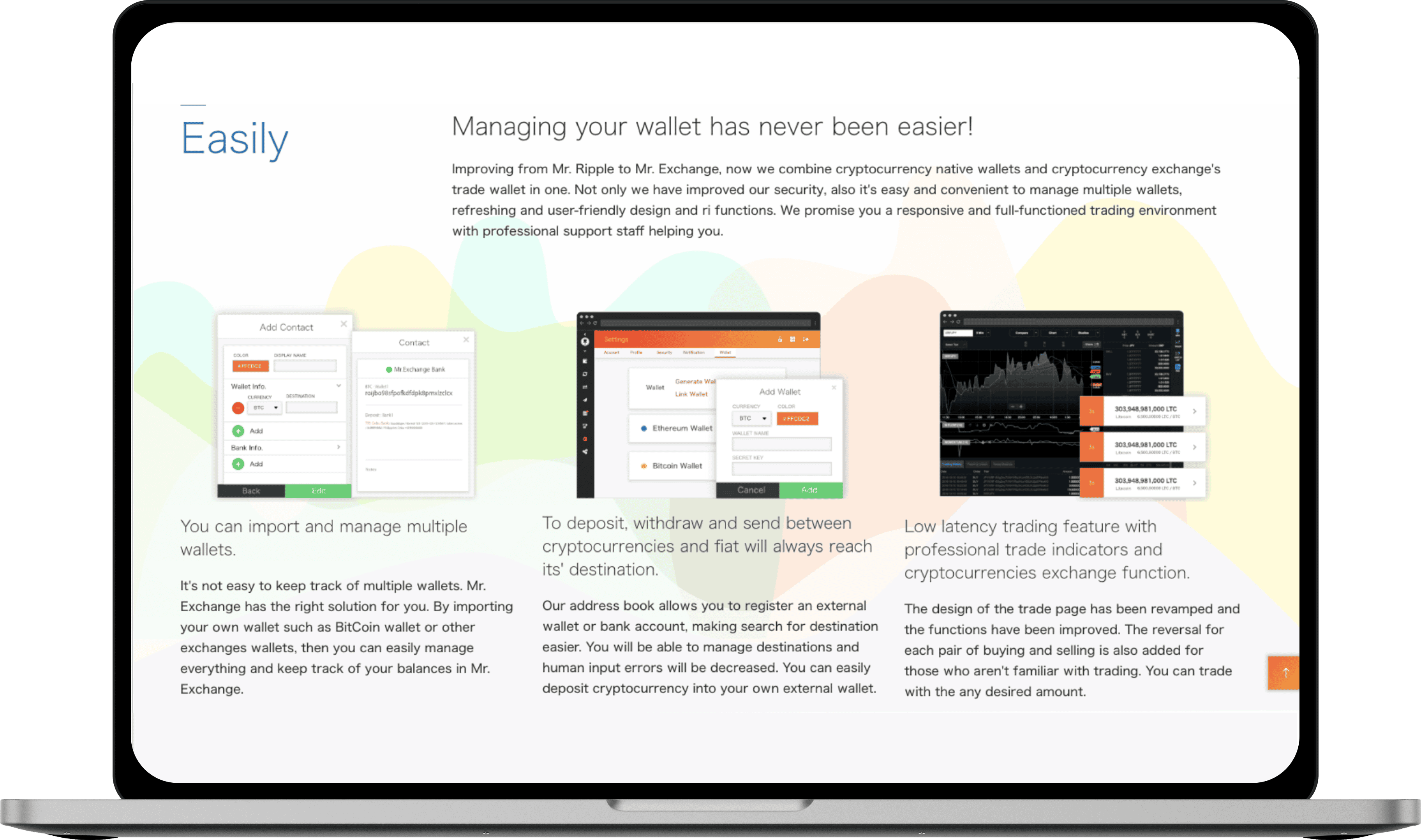 Mr.Exchange: Secure and Efficient Decentralized Cryptocurrency Trading Platform